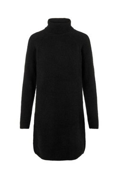 PIECES Women's Knitted Dress 17119500 Black
