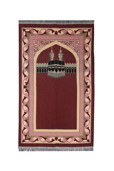MANASEK Centered Square Bag Cotton Prayer Mat (115 x 67 cm)