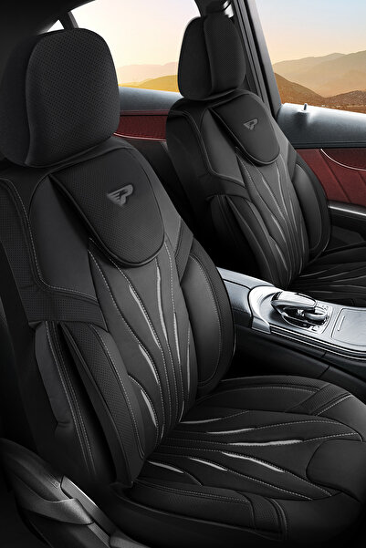 Panda Kılıf غطاء مقعد السيارة من الجلد من سلسلة PANDA PARS - مجموعة كاملة