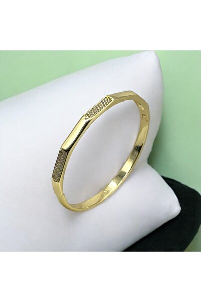 Lunays Xupıng Hidor 14 Ayar Renk Kadın Kelepçe/ Bilezik