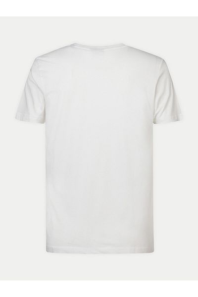 Petrol Industries Tricou bărbați Petrol Industries M-1040-TSR707 Alb