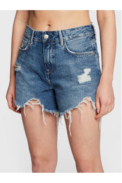 Pepe Jeans Women's Denim Shorts PL801009 Blue