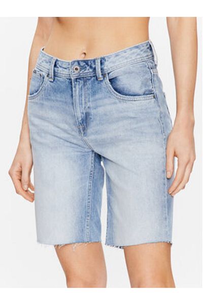 Pepe Jeans Women's Denim Shorts PL801006HQ8 Blue