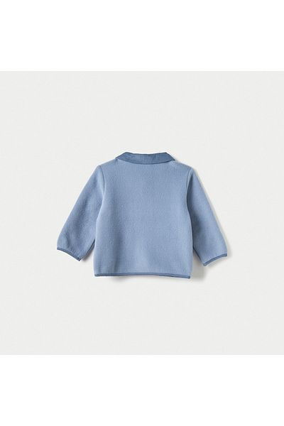 giggles Solid Shacket With Long Sleeves And Pocket