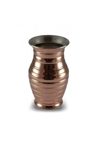 Tanemce Hyacinth Vase Plain Red Vase Flower Holder