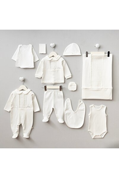Mert Baby طقم خروج من المستشفى العضوي مكون من 10 قطع من جيمس، مصنوع من القطن ...