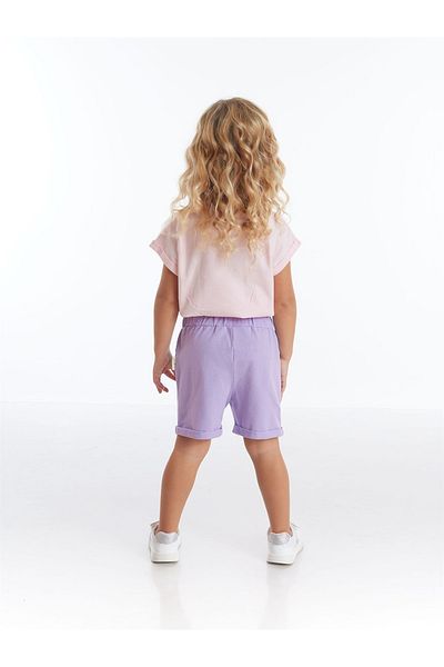 Panolino Lilac Girls' Shorts