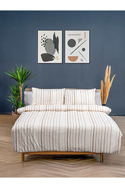 fersuay طقم غطاء لحاف مزدوج من بولدان ناتشورال إنديا الجمل 200x220