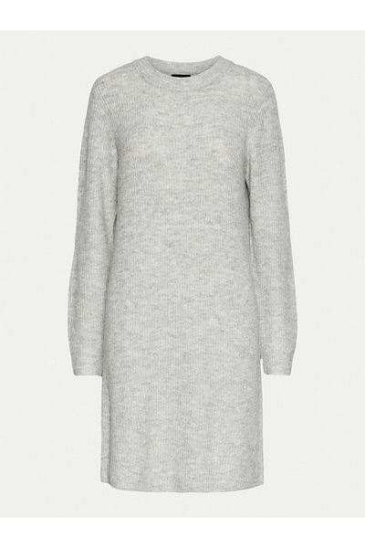 PIECES Women's Knitted Dress 17126082 Gray