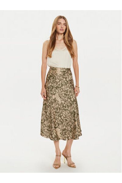 Pepe Jeans Women's Midi Skirt PL901162 Green