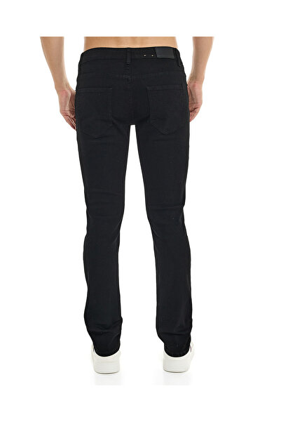 R&B Faded Slim Fit Jeans with Button Closure