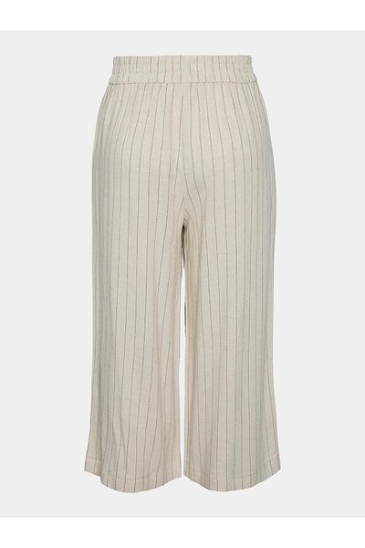 PIECES Women's Culottes 17124361 Beige
