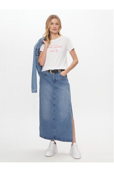 Pepe Jeans Tricou damă pepe jeans PL505743 alb
