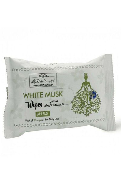 Labella Intimate Wipes Musk Tahara - 20 Pcs