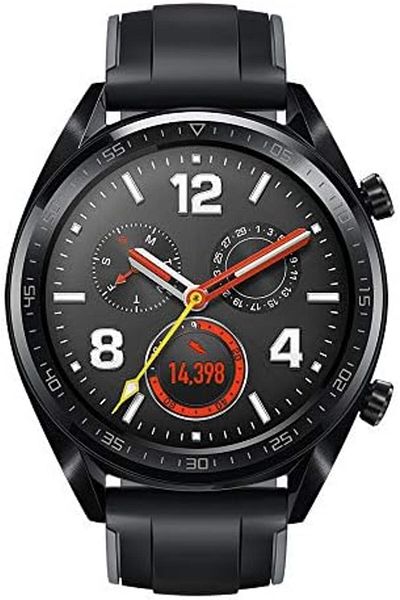 Huawei HUAWEI WATCH GT Sport Black Rubber Graphite Black Sport Strap FTN-B19