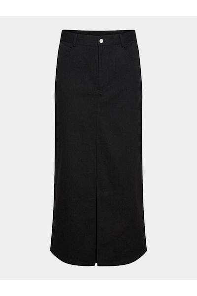 PIECES Women's Denim Skirt 17150001 Black