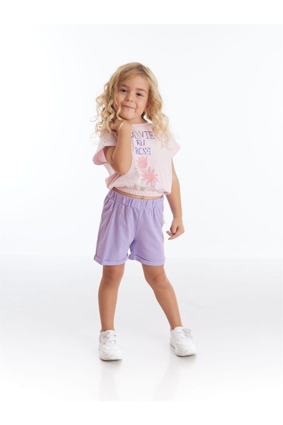 Panolino Lilac Girls' Shorts
