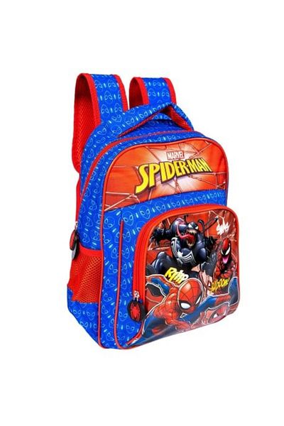 OEM Ghiozdan cu 2 compartimente, Spiderman, 37 cm