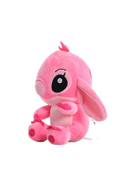 OEM Jucărie de pluș, personaj Lilo, culoare roz, înălțime 22 cm