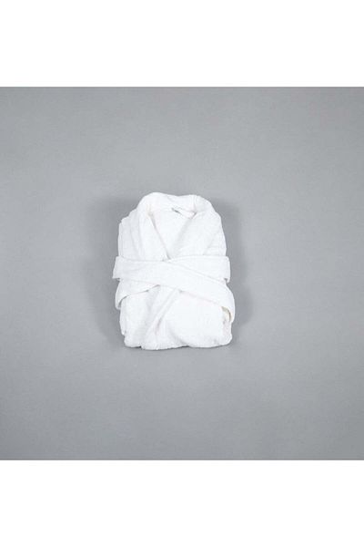 Bed N Home SA Bathroom Robe 100% Egyptian Cotton White 64*115 cm
