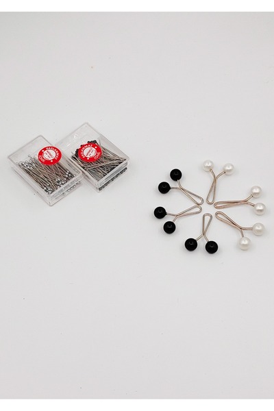 mim eşarp Набір кліпс і кольорових шпильок для шарфів і хусток