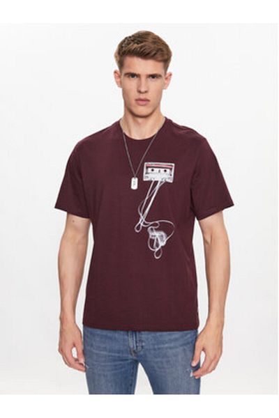 Levi's levi s Men's T-Shirt 16143-1011 Burgundy