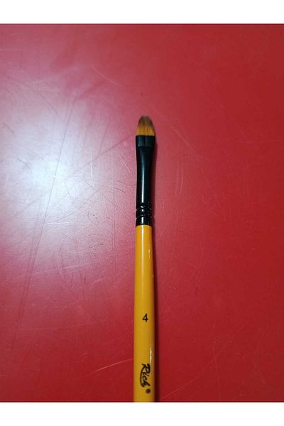 Rich 220 Series Cat Tongue Brush No:4 Short Handle