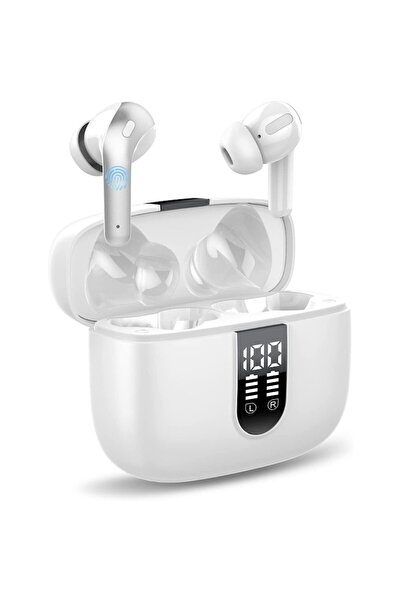 ideal STORE Casti Wireless SuperSound™ IdealStore Fara Fir, Bluetooth 5.2, White Edition