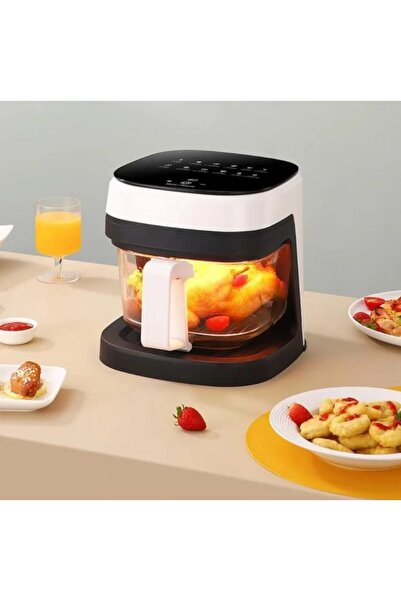 Denx Air Fryer for Healthy Frying, Grilling, Baking, and Roasting, 6-Liter Capacity, 2400 Watts