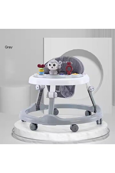 rexa مشاية أطفال دائرية مع إطار سهل الطي للتخزين مشاية أطفال قابلة للطي