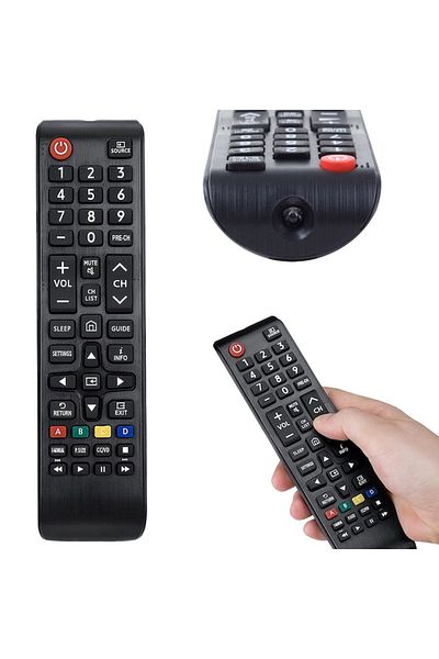 varioshop Premium Universal Remote Control for Smart TV VarioShop®, 01301A, Compatible with Samsung, Easy to