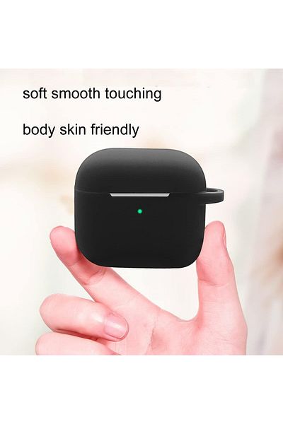 Satis Protective case for AirPods 3rd 2021 Satis, silicone, black