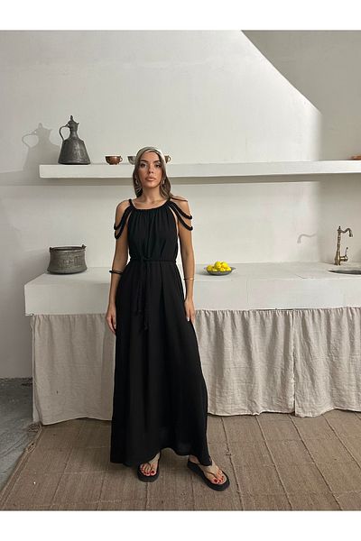 dshee woman Helen Dress with Knitted Detail