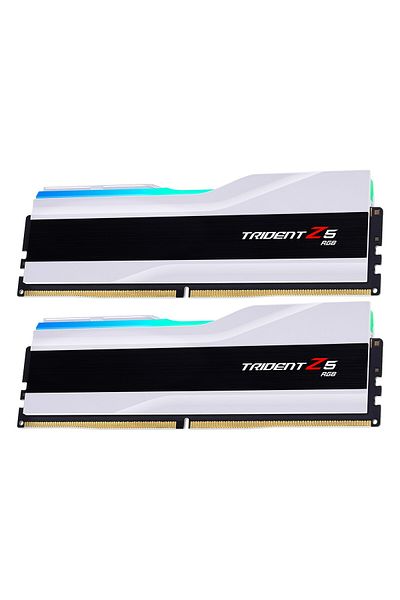 G Skill ذاكرة G Skill Trident Z5 Rgb F5-6400j3239g16gx2-tz5rw 32 جيجابايت (2X16 جيجابايت) Ddr5 6400 ميجا هرتز Cl32 لسطح المكتب