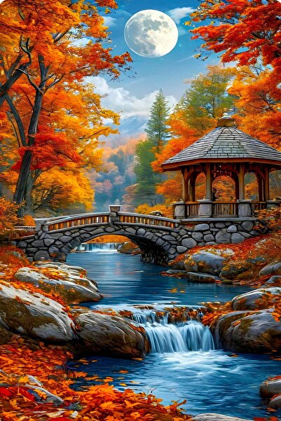 Aden DEKORATİF MANZARA KANVAS TABLO