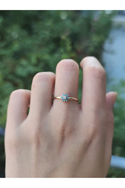 Cem Aykan Kuyumculuk FİRUZE MİNİMAL YÜZÜK - AK1296