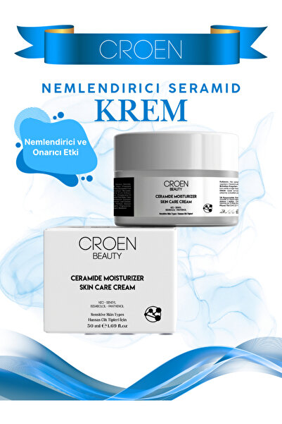 Croen Beauty Seramid Nemlendirici Yüz Kremi | Cilt Bariyerini Güçlendiren Yoğ...
