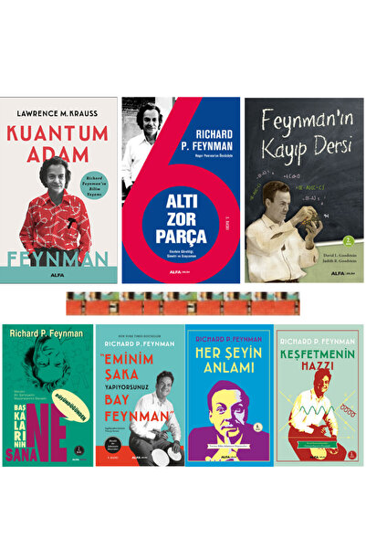 Alfa Yayınları Feynman'ın Kayıp Ders,Kuantum Adam Feynman,Her Şeyin Anlamı,Ke...