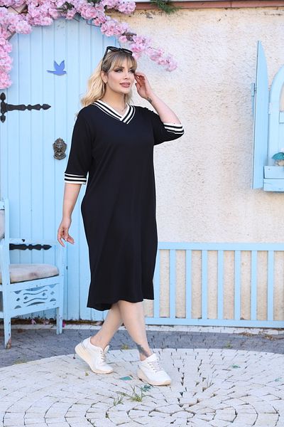 şuranur Battal Oşho Modal ύφασμα με ρίγες μαλακής υφής 3xl 6xl