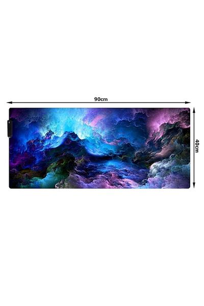 varioshop VarioShop® gaming mousepad with LED lighting, Made of flexible, non-stick material and