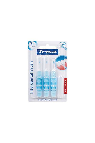 Trisa Interdental Brush 667161 ISO 3 1.1mm Blue