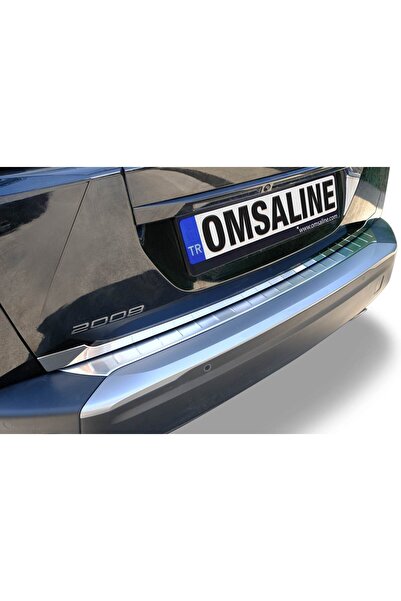 Omsa Peugeot 2008 EV Krom Arka Tampon Eşiği Taşlı 2023 ve Sonrası