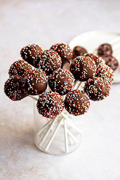 zola Silicone Cake Pops mold, 20 balls, 20 sticks included, 22.5x18.5x4 cm, gray