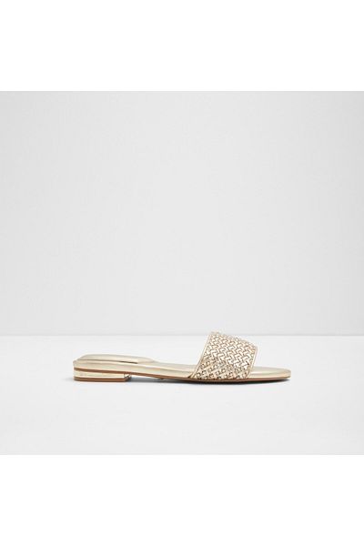 Aldo Eleonoreflat - Gold Women's Slippers