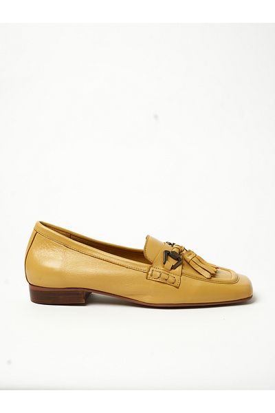 Y.SO Ladies Flat Comfort Shoes/Moccasins Yellow | Made In India