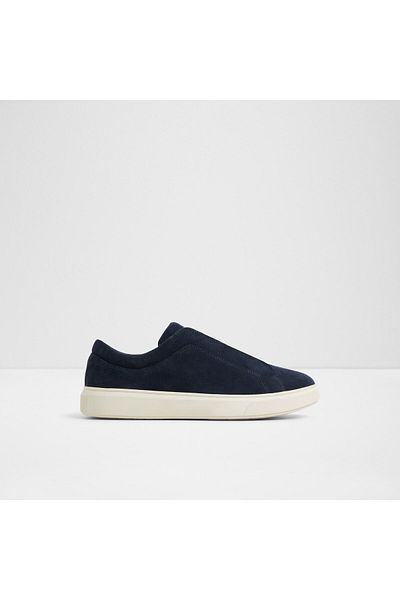 Aldo ABBOTT - Pantofi sport pentru bărbați din piele naturală bleumarin cu design modern