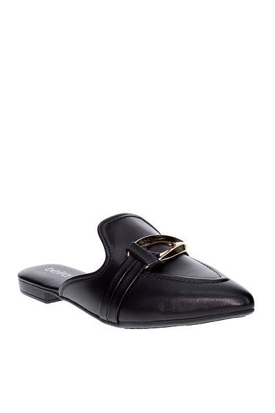 Beira Rio Ladies Closed/Flat Shoes Black | Made In Brazil