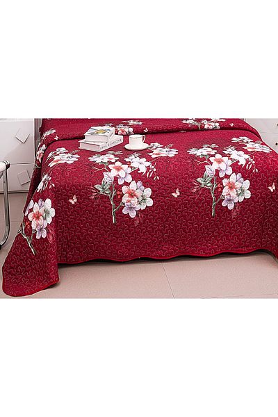 CHIRASO CHIRASO Microfiber Quilted Duvet Set, 3 pieces, Duvet 220x240cm, 2 Pillowcases, with print