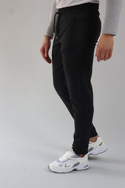 memowear Παντελόνι Unisex Slimfit Scuba με φερμουάρ στην πλάτη