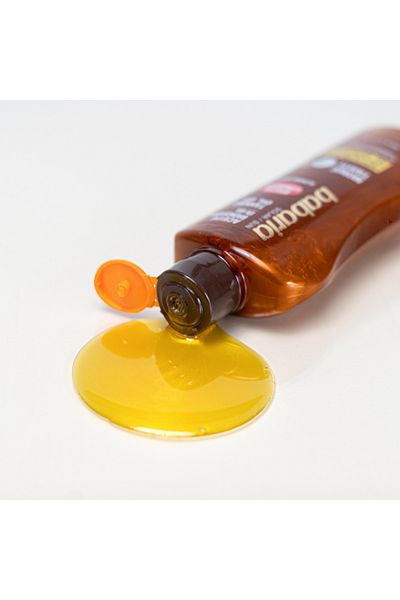 Babaria Ulei accelerator de bronzare tip gel, cu efect strălucitor, Babaria, 200 ml